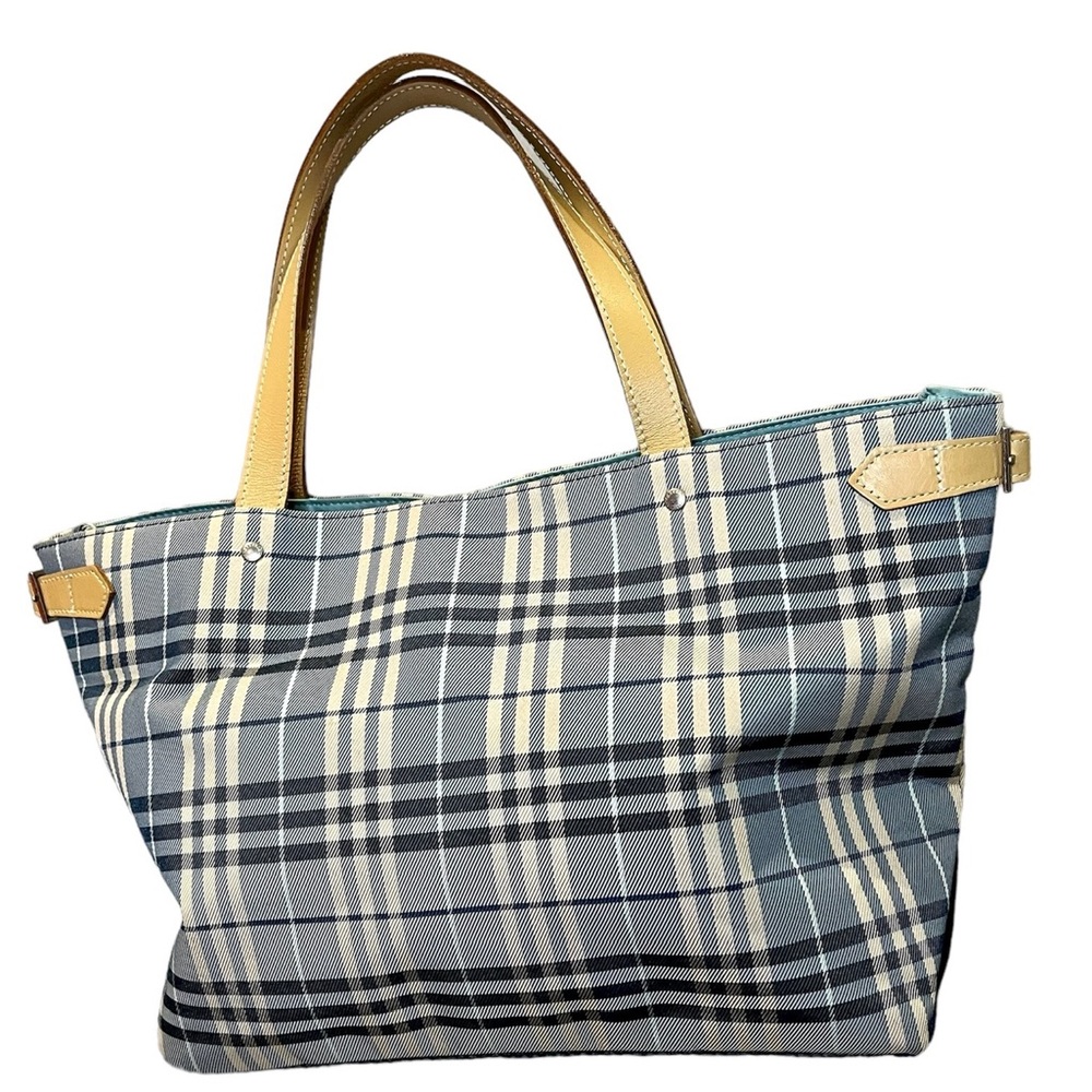 Burberry Blue Label tote shoulder bag with COA